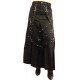 Unisex Industrial Goth/Punk Black Skirt in 4 sizes S/M, L, XL & XXL