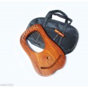 10 STRING  LYRE MADE WITH PEACH WOOD