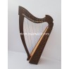 22 STRING CELTIC HARP RED WOOD WITH EXTRA STRING SET