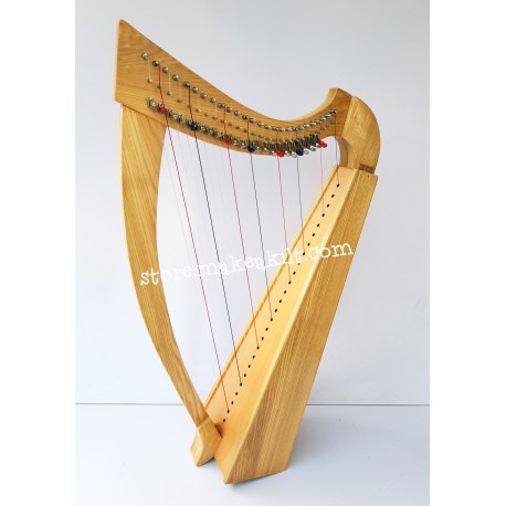 NEW 26 STRING LEVER HARP MADE WITH FREE SHIPPING