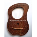 NEW 15 STRING LYRE HARP MADE WITH ROSE WOOD