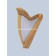 New 29 String Celtic Lever Harp Made With Beech wood