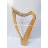 NEW 22 STRING CELTIC  LEVER HARP IRISH HARP MADE WITH ASH WOOD