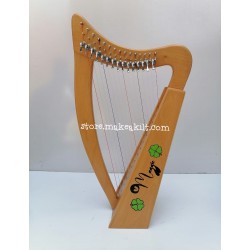 NEW 15 STRING CELTIC BABY  HARP MADE WITH BEECH WOOD