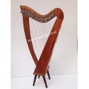 27 STRING CELTIC LEVER HARP WITH REMOVABLE LEGS