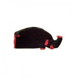 Velveteen Bagpipes covers with zip and swan neck