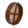 Bodhran, 14x3.5", Tune, Rosewd, Cross"