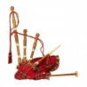 Bagpipe, Miniature, Cocus, Tartan Cover