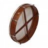 Bodhran, 18x3.5", Tune, Rosewd, Cross"