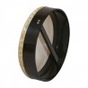 Bodhran, 14x3.5", Fixed, Black, Single"
