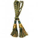 Gold / Green Silk Bagpipe Cord