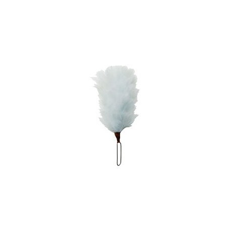 White 3 Inch Feather Hackle