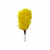 Yellow 3 Inch Feather Hackle