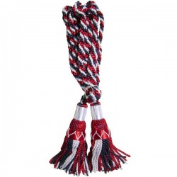 Red/White/Blue Silk Bagpipe Cord