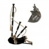 Bagpipe, Black Rosewood Blk Cvr, Syn Bag